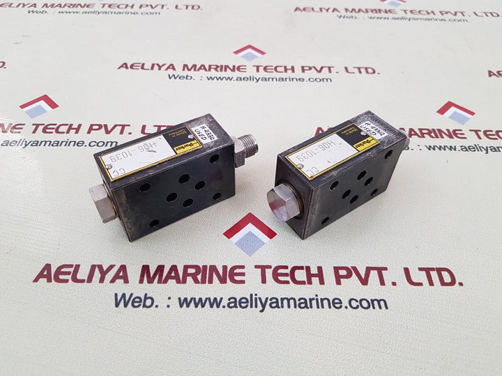 Parker h06-1039 solenoid valve