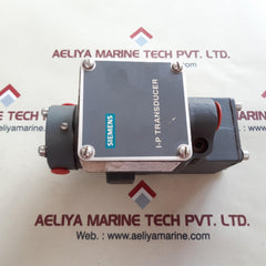 Siemens 77-16 i-p transducer 4-20ma 3-15psig