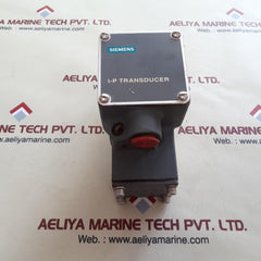 Siemens 77-16 i-p transducer 4-20ma 3-15psig