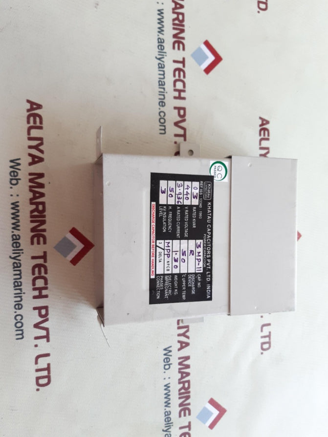 Khatau power capacitors 3mp-11