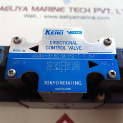 Tokyo keiki dg4v-3-6c-m-p2-t-7-54 directional control valve