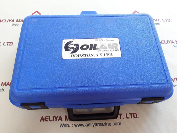 Oilair 0 to 3000psi accumulator charging kit