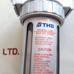 Thb l80 max.oil level