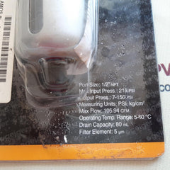 Geiger thbfr804 1/2" filter regulator