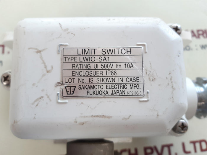 Sakamoto lwio-sa1 limit switch 500v 10a