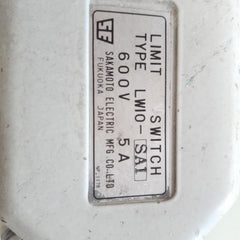 Sakamoto lwio-sa1 limit switch 600v 5a