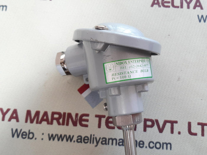 Nidox pt=100 resistance bulb 250gm