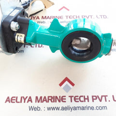 Tomoe 773z-1j-40a butterfly valve