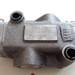 Walvoil 122034010 hydraulic valve