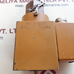 Porsgrunn Mt 24501 Solenoid F.Pilot Valve 110V 250Ma