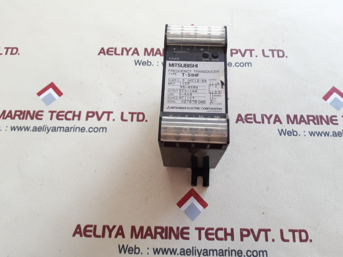 Mitsubishi t-51hf frequency transducer