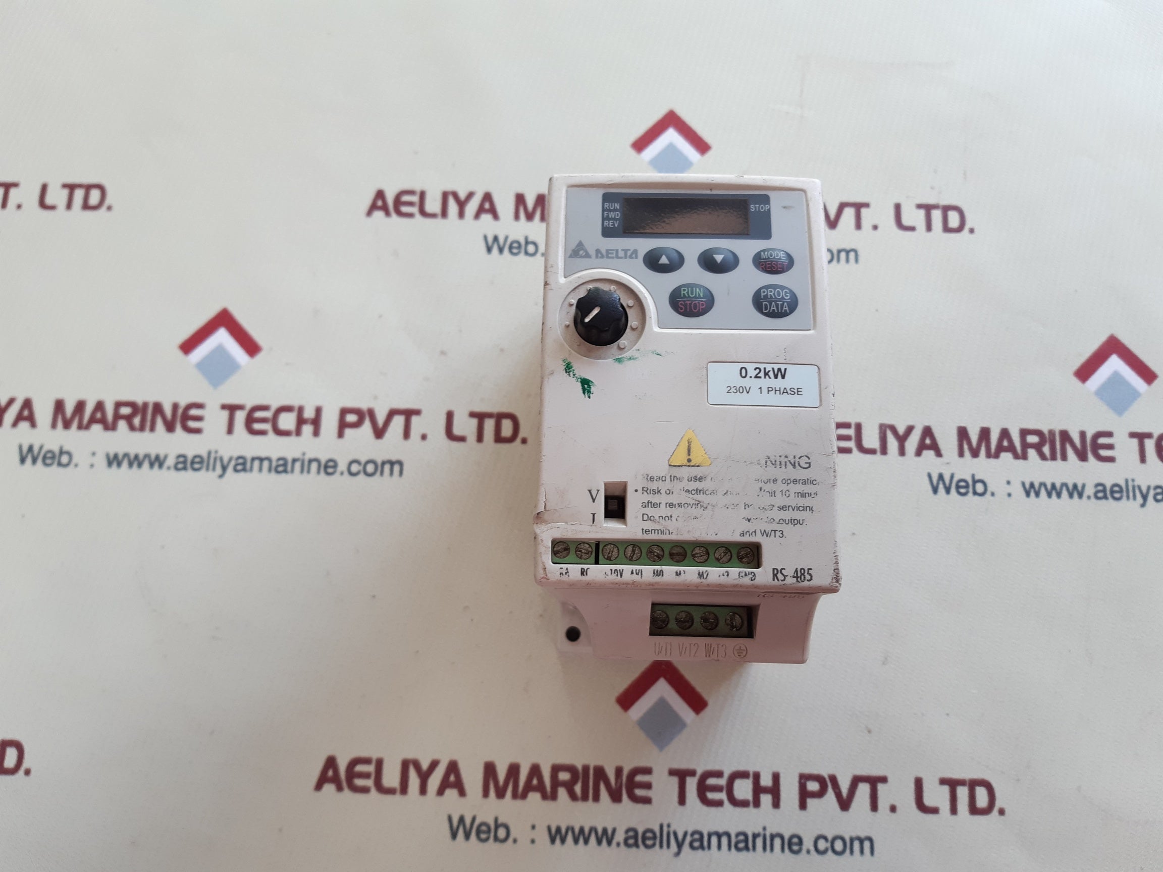 Delta vfd002l21a inverter 0.2kw