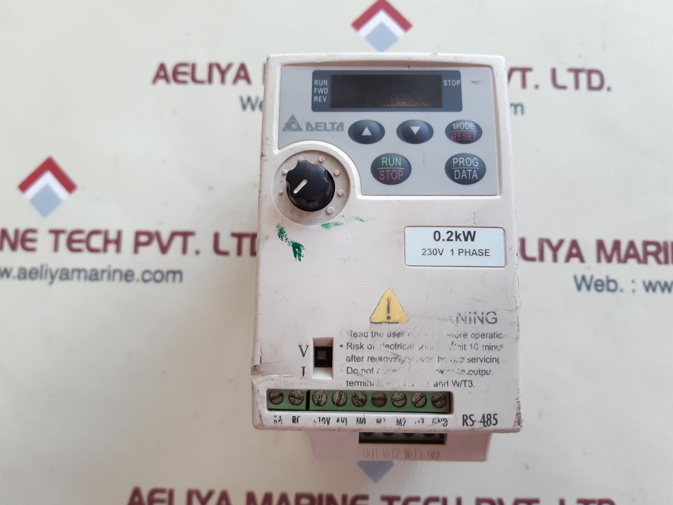 Delta vfd002l21a inverter 0.2kw