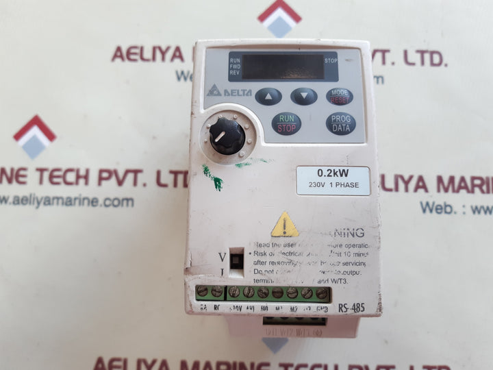Delta vfd002l21a inverter 0.2kw