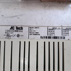 Ac tech sm410 scm series drive
