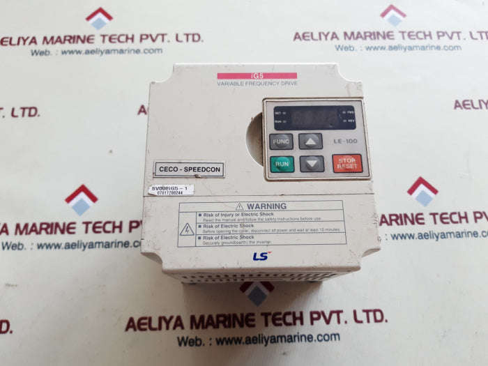 Ls sv008ig5-1 variable frequency drive