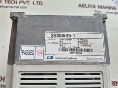 Ls sv008ig5-1 variable frequency drive