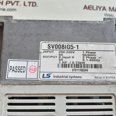Ls sv008ig5-1 variable frequency drive