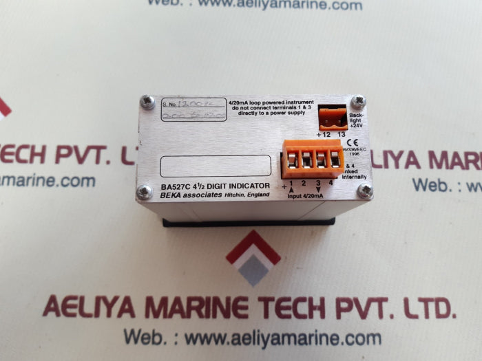 Beka ba527c 4½ digit indicator 4/20ma