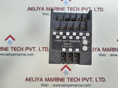 Toyo keiki egm-23 3 phase watt transducer class 0.5 2