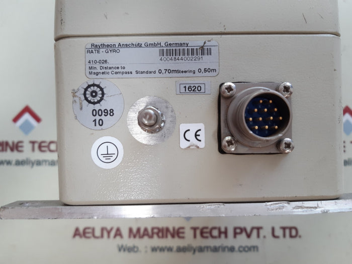 Raytheon Anschutz 410-026 Rate-Gyro 009810