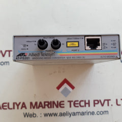 Allied telesyn at-fs201 ethernet switch ieee 802.3/802.3u auto mdi/mdi-x