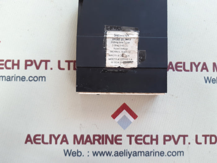 Siemens 7pu60 20 3nt2 time delay relay