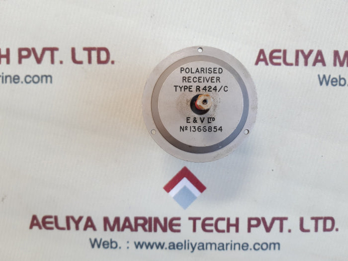E & v r424/c polarised receiver