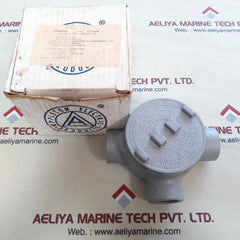 Appleton gr-efhc o-z/gedney gua-gueb outlet box guat36