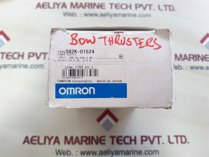Omron s82k-01524 power supply 24v 0.6a