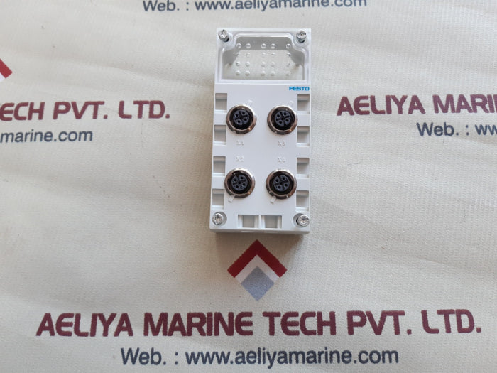 Festo cpx-ab-4-m12x2-5pol-r connection block