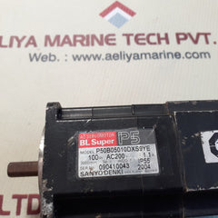 Sanyo denki p50b05010dxs9ye p5 servo motor 100w ip55