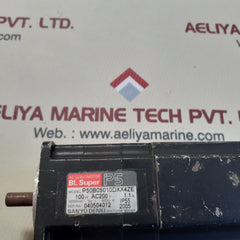 Sanyo denki p50b05010dxx4ze p5 ac servo motor 100w ip55