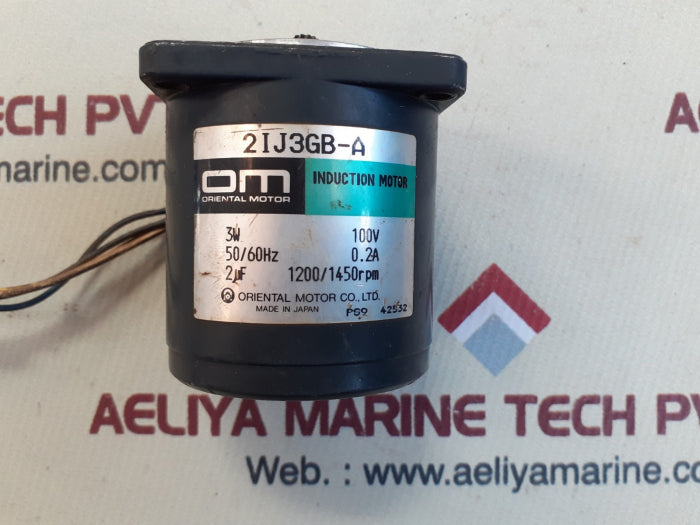 Oriental Motor 2Ij3Gb-a Induction Motor 3W