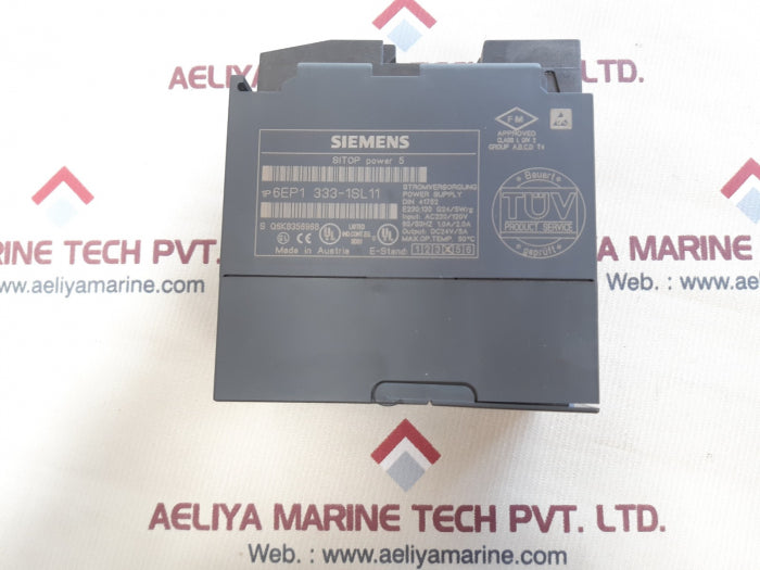 Siemens sitop power 5 6ep1 333-1sl11 power supply 60'c