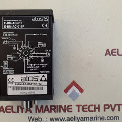 Atos e-bm-ac-05f/rr 12 electrical amplifier