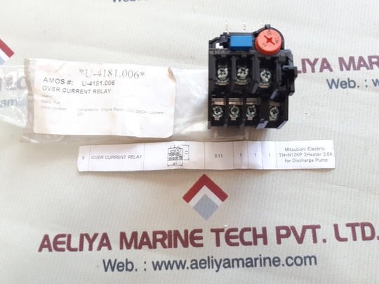 Mitsubishi th-n12kp thermal overload relay