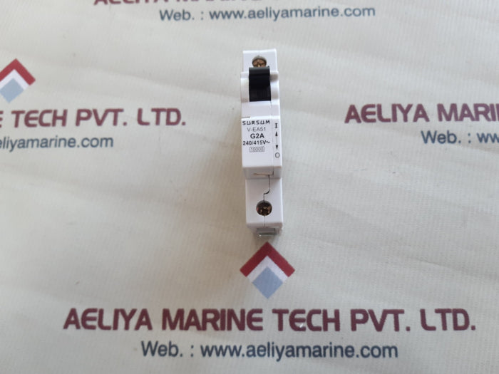 Set of 2X Abl Sursum V-EA51 G2A Circuit Breaker 240/415V