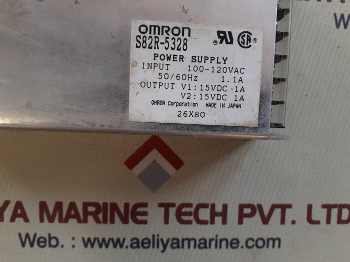 Omron s82r-5328 power supply 100-120vac 50/60hz