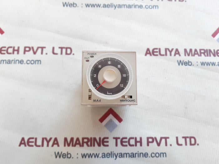 Hanyoung ma4-c multi timer 0.12sec~300hour 220vac