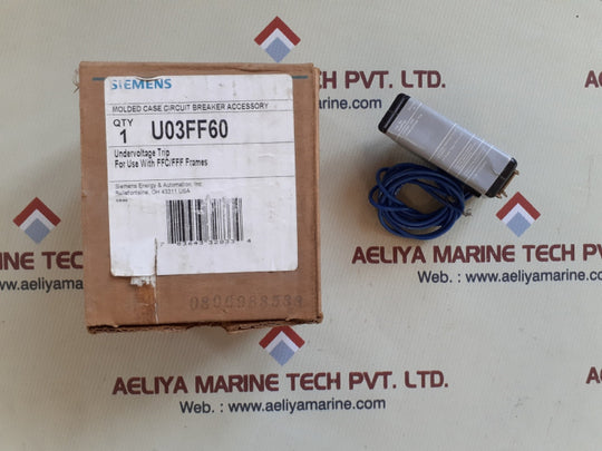 Siemens u03ff60 molded case circuit breaker accessory
