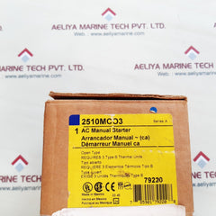 Square d 2510-mc03 motor starter ser A