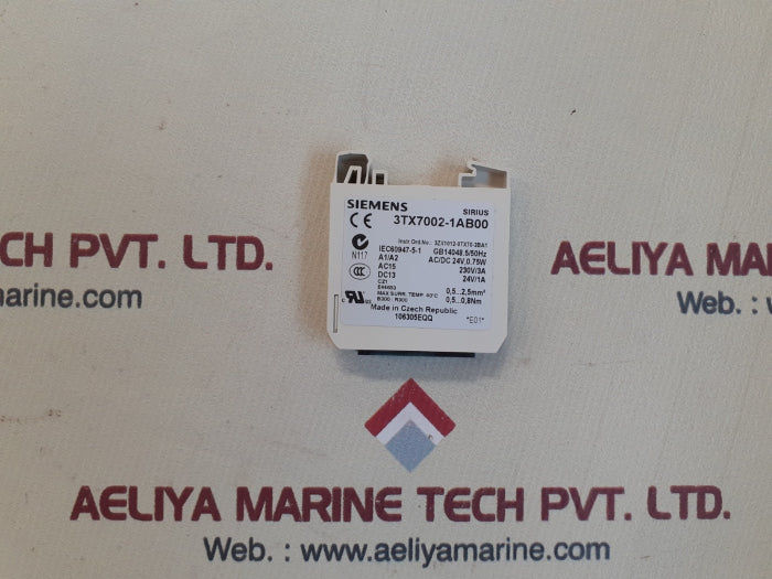 Siemens sirius 3tx7002-1ab00 output interface coupling relay