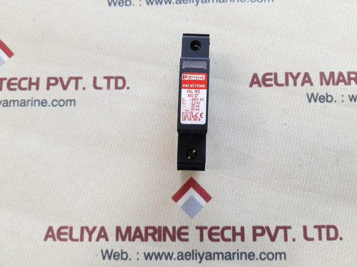 Phoenix contact valvetrab val-ms 400st surge protector