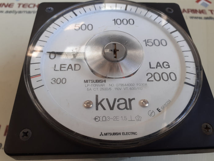 Mitsubishi lp-110nvar frequency meter