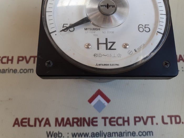 Mitsubishi lp-110nf frequency indicator