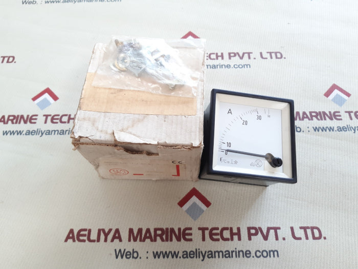 Saci ammeter ec4v 0-30 60a