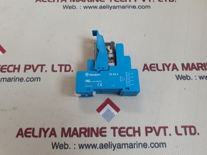 Finder 94.94.3 Relay Base 10A 300Vac