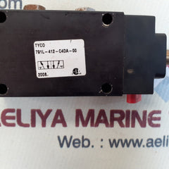 Tyco 791l-412-c4da-00 solenoid valve
