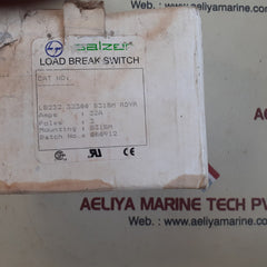 Salzer LB232 32300 B31SM RDYR Load Break Switch 32A 3-Poles